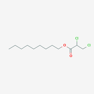 molecular formula C12H22Cl2O2 B14393671 Nonyl 2,3-dichloropropanoate CAS No. 89876-51-7