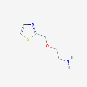 molecular formula C6H10N2OS B1439381 2-(Thiazol-2-ylmethoxy)ethanamine CAS No. 933758-60-2