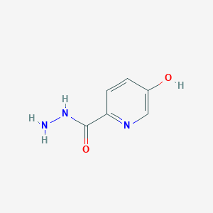 molecular formula C6H7N3O2 B1439395 5-Hydroxypyridine-2-carbohydrazide CAS No. 856835-98-8