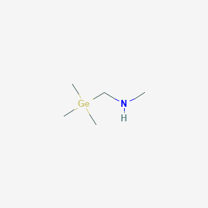 molecular formula C5H15GeN B14394014 N-Methyl-1-(trimethylgermyl)methanamine CAS No. 89499-76-3