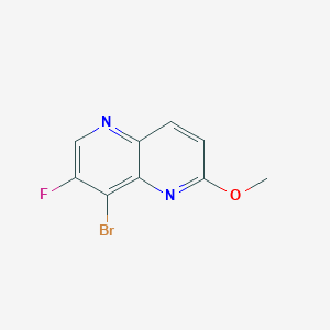 8-Bromo-7-fluoro-2-methoxy-1,5-naphthyridine