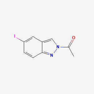 2-acetyl-5-iodo-2H-indazole