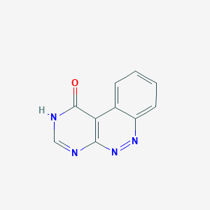 molecular formula C10H6N4O B14394960 pyrimido[4,5-c]cinnolin-1(2H)-one CAS No. 87954-02-7
