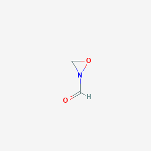 molecular formula C2H3NO2 B14395198 Oxaziridine-2-carbaldehyde CAS No. 88673-08-9