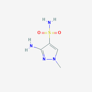 3-amino-1-methyl-1H-pyrazole-4-sulfonamide