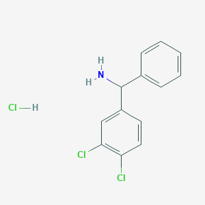 (3,4-Dichlorophenyl)(phenyl)methanamine hydrochloride