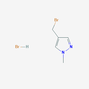 4-(bromomethyl)-1-methyl-1H-pyrazole hydrobromide