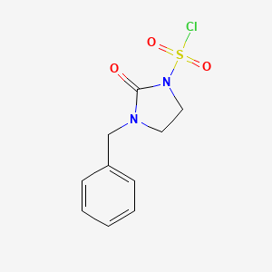 3-Benzyl-2-oxoimidazolidine-1-sulfonyl chloride