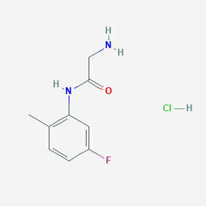 N~1~-(5-Fluoro-2-methylphenyl)glycinamide hydrochloride
