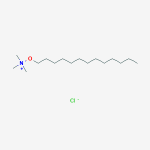 molecular formula C16H36ClNO B14395993 Trimethyl(tridecyloxy)ammonium chloride CAS No. 88599-14-8