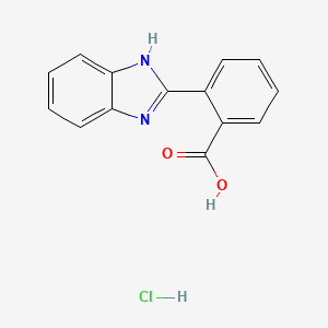 2-(1H-Benzo[d]imidazol-2-yl)benzoic acid hydrochloride