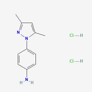 4-(3,5-Dimethyl-pyrazol-1-yl)-phenylamine dihydrochloride