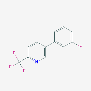 5-(3-Fluorophenyl)-2-(trifluoromethyl)pyridine
