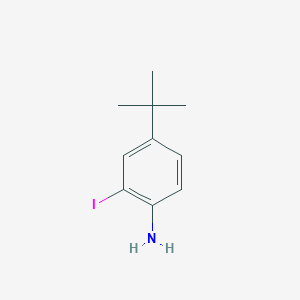 molecular formula C10H14IN B143962 4-(叔丁基)-2-碘苯胺 CAS No. 128318-63-8