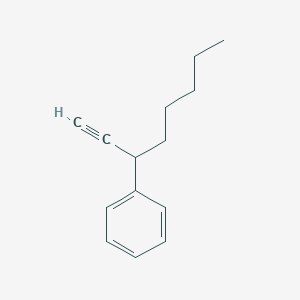 molecular formula C14H18 B14396204 (Oct-1-yn-3-yl)benzene CAS No. 89329-70-4