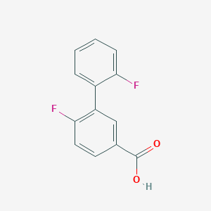 3-(2-Fluorophenyl)-4-fluorobenzoic acid