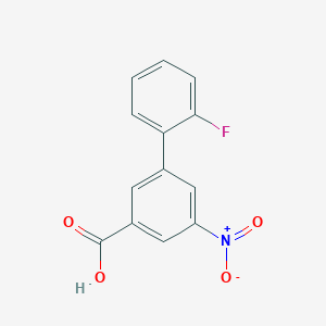 3-(2-Fluorophenyl)-5-nitrobenzoic acid