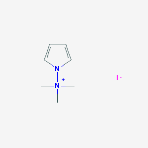 molecular formula C7H13IN2 B14396356 N,N,N-Trimethyl-1H-pyrrol-1-aminium iodide CAS No. 88280-84-6