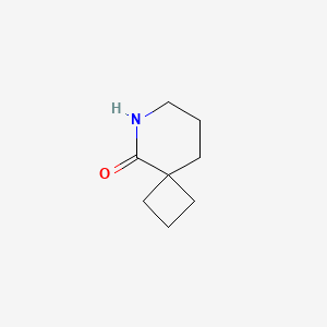 molecular formula C8H13NO B1439660 6-Azaspiro[3.5]nonan-5-one CAS No. 1217862-77-5