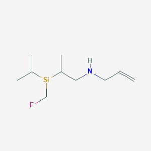 molecular formula C10H21FNSi B14396617 CID 78060543 