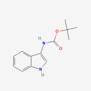 molecular formula C13H16N2O2 B1439665 tert-butyl 1H-indol-3-ylcarbamate CAS No. 1199215-71-8