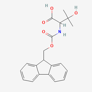 Fmoc-(RS)-2-amino-3-hydroxy-3-methylbutanoic acid