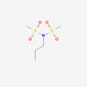 molecular formula C5H13NO4S2 B14396765 N-(Methanesulfonyl)-N-propylmethanesulfonamide CAS No. 89912-98-1