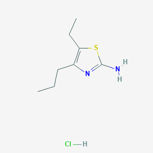 5-Ethyl-4-propyl-thiazol-2-ylamine hydrochloride
