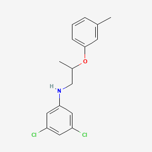 3,5-Dichloro-N-[2-(3-methylphenoxy)propyl]aniline
