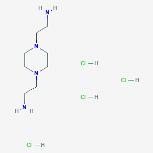 2-[4-(2-Amino-ethyl)-piperazin-1-yl]-ethylamine tetrahydrochloride