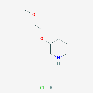 3-(2-Methoxyethoxy)piperidine hydrochloride