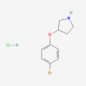 3-(4-Bromophenoxy)pyrrolidine hydrochloride
