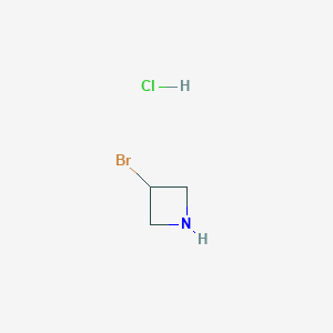 molecular formula C3H7BrClN B1439697 3-Bromoazetidine hydrochloride CAS No. 53913-82-9