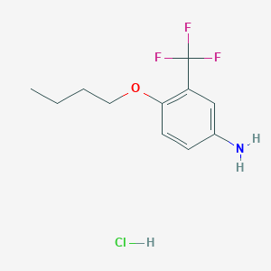 4-Butoxy-3-(trifluoromethyl)aniline hydrochloride