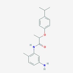 N-(5-Amino-2-methylphenyl)-2-(4-isopropylphenoxy)-propanamide