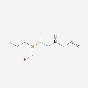 molecular formula C10H21FNSi B14397100 CID 78060541 