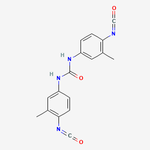 molecular formula C17H14N4O3 B14397259 N,N'-Bis(4-isocyanato-3-methylphenyl)urea CAS No. 89946-30-5