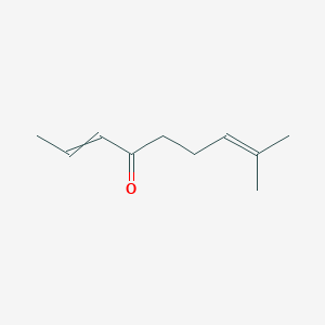 molecular formula C10H16O B14397279 8-Methylnona-2,7-dien-4-one CAS No. 89780-46-1