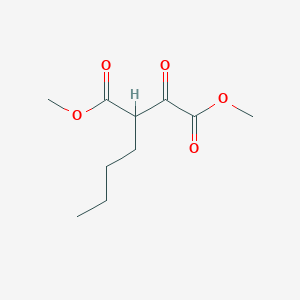 molecular formula C10H16O5 B14397388 Dimethyl 2-butyl-3-oxobutanedioate CAS No. 89966-36-9