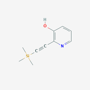 2-((Trimethylsilyl)ethynyl)pyridin-3-ol