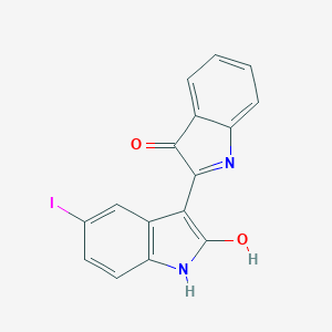 molecular formula C16H9IN2O2 B143976 5/'-Iodoindirubin CAS No. 126433-42-9