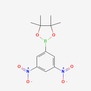 2-(3,5-Dinitrophenyl)-4,4,5,5-tetramethyl-1,3,2-dioxaborolane