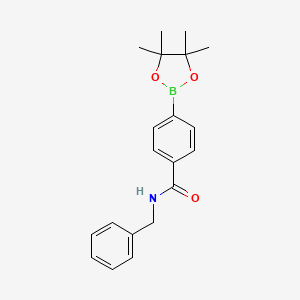 N-Benzyl-4-(4,4,5,5-tetramethyl-1,3,2-dioxaborolan-2-yl)benzamide