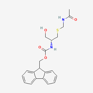 B1439781 fmoc-Cysteinol(acm) CAS No. 198543-46-3