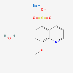 molecular formula C11H12NNaO5S B1439789 8-乙氧基喹啉-5-磺酸钠水合物 CAS No. 80789-76-0