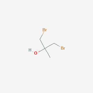 molecular formula C4H8Br2O B14397915 1,3-Dibromo-2-methylpropan-2-ol CAS No. 88476-43-1
