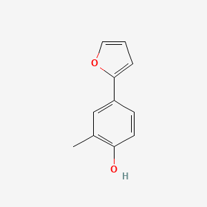 4-(Furan-2-YL)-2-methylphenol