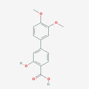 4-(3,4-Dimethoxyphenyl)-2-hydroxybenzoic acid