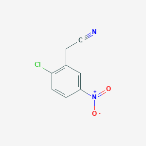 molecular formula C8H5ClN2O2 B1439861 2-(2-Chloro-5-nitrophenyl)acetonitrile CAS No. 52427-02-8