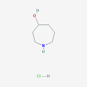 molecular formula C6H14ClNO B1439870 Azepan-4-ol hydrochloride CAS No. 1159823-34-3